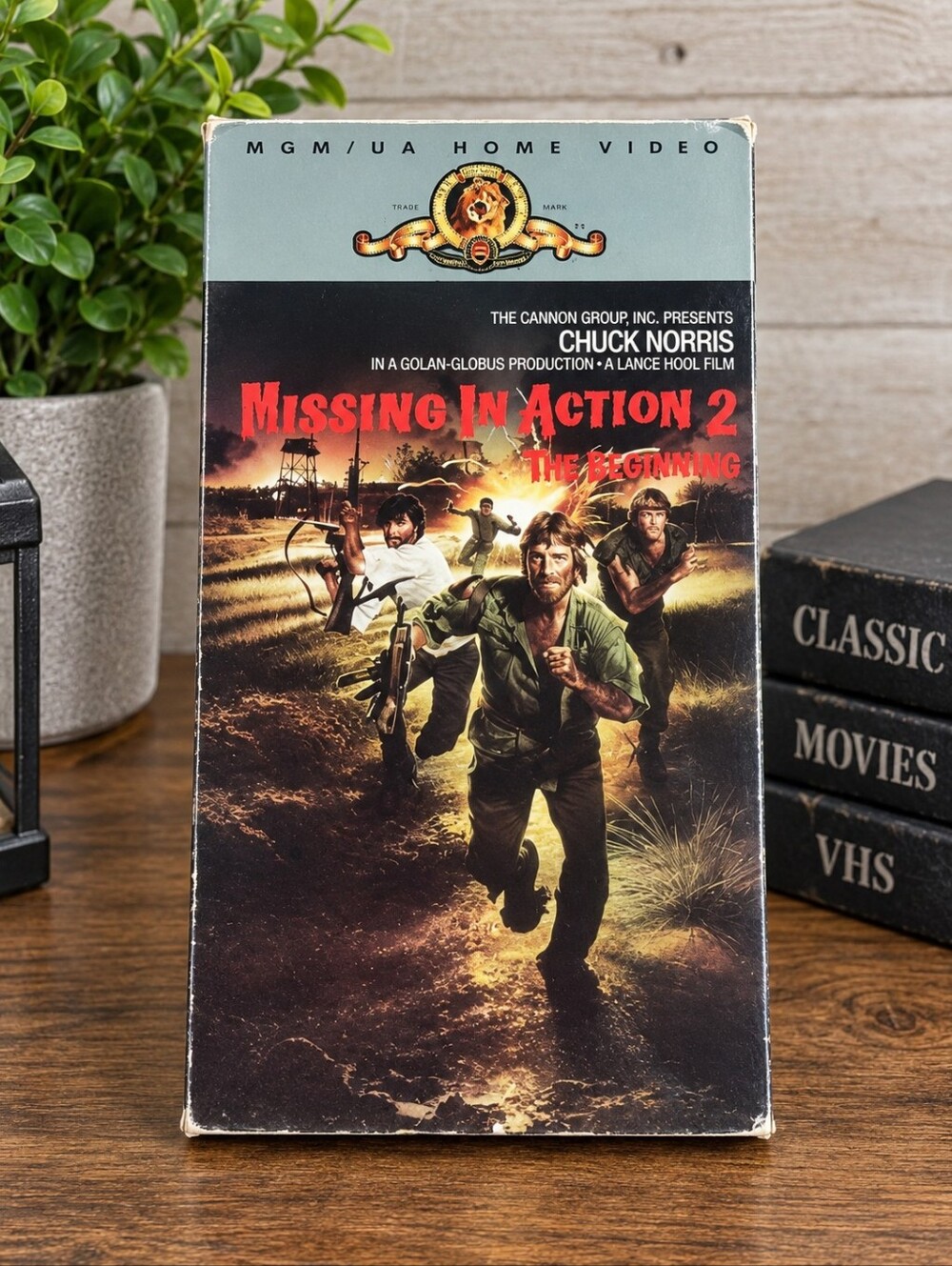 Chuck Norris MGM VHS tape